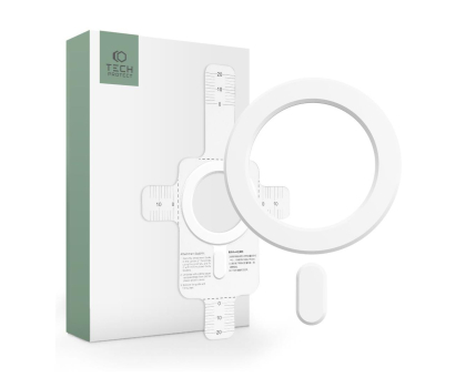 Ładowarka i akumulator TECH-PROTECT Blaszka Magnetyczna Magmat Magsafe Magnetic Ring white 9490713934616